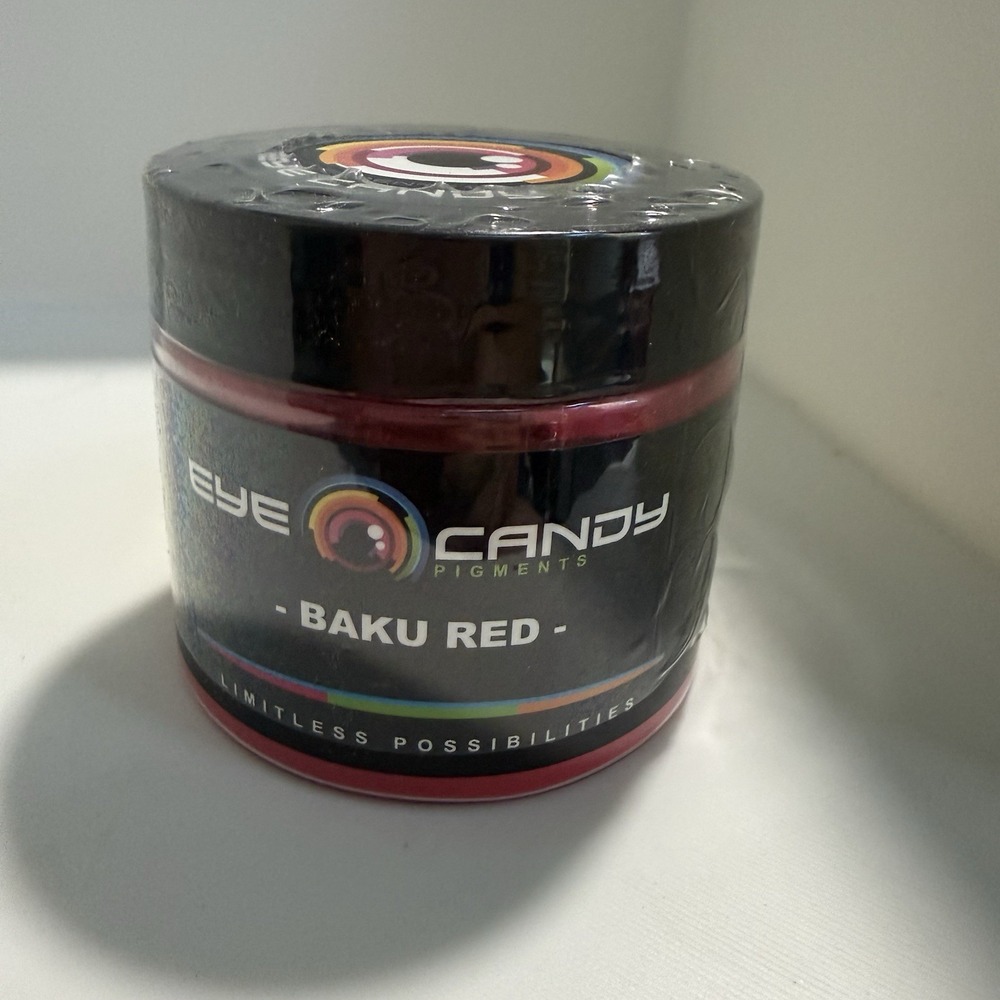 Eye Candy Pigments Premium Red Mica Powder - Baku Red (50gr) - for Epoxy, Res...